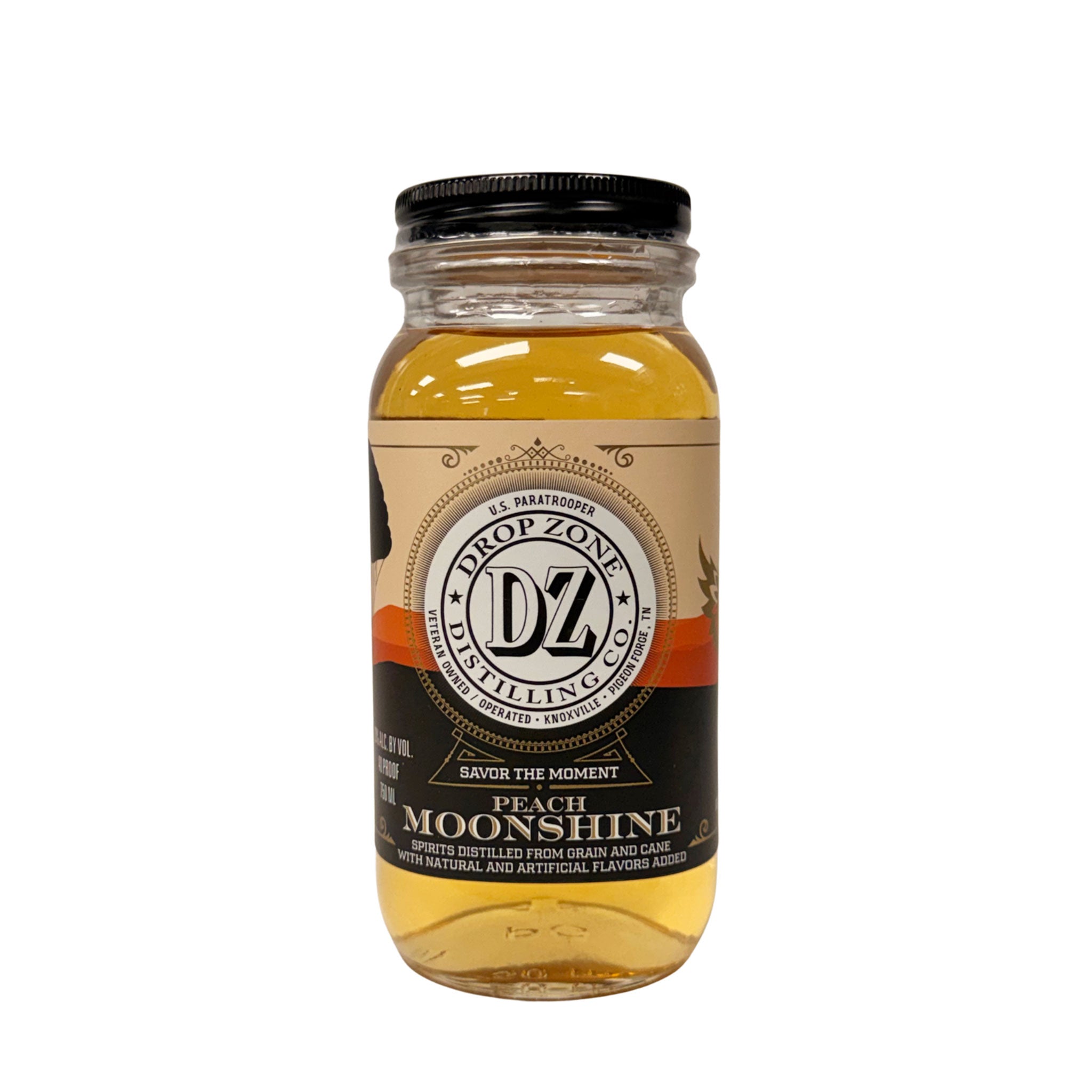 Drop Zone Peach Moonshine 750ml